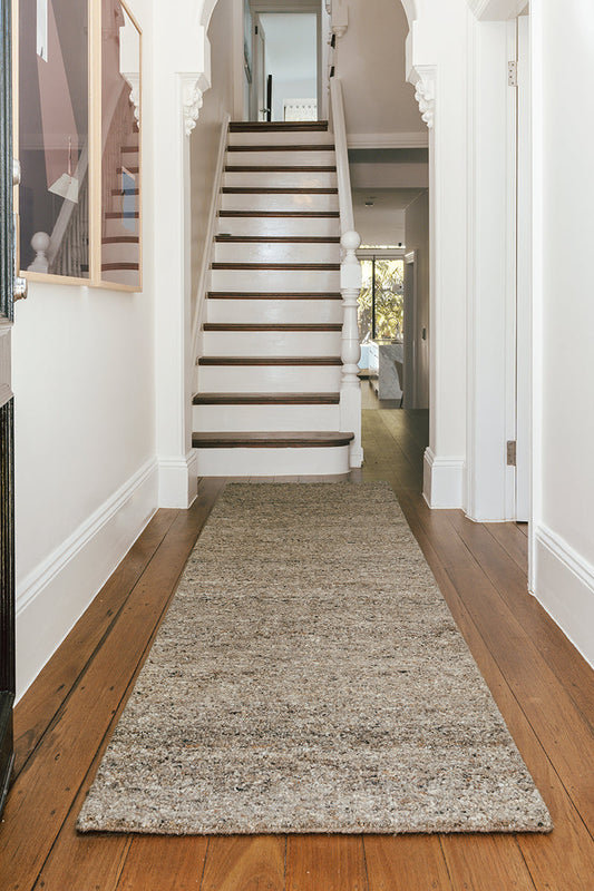 Conscious Loom Pebble Stone Runner Rug