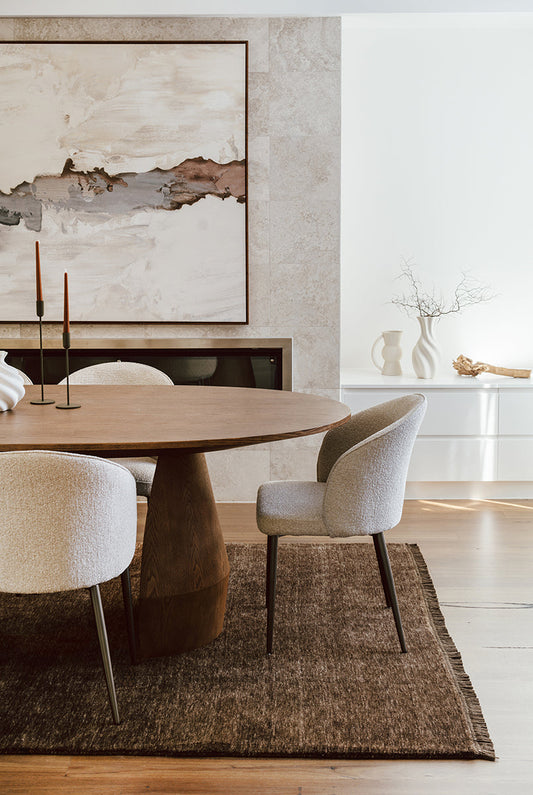 Conscious Loom Earthbound Bear Brown Rug
