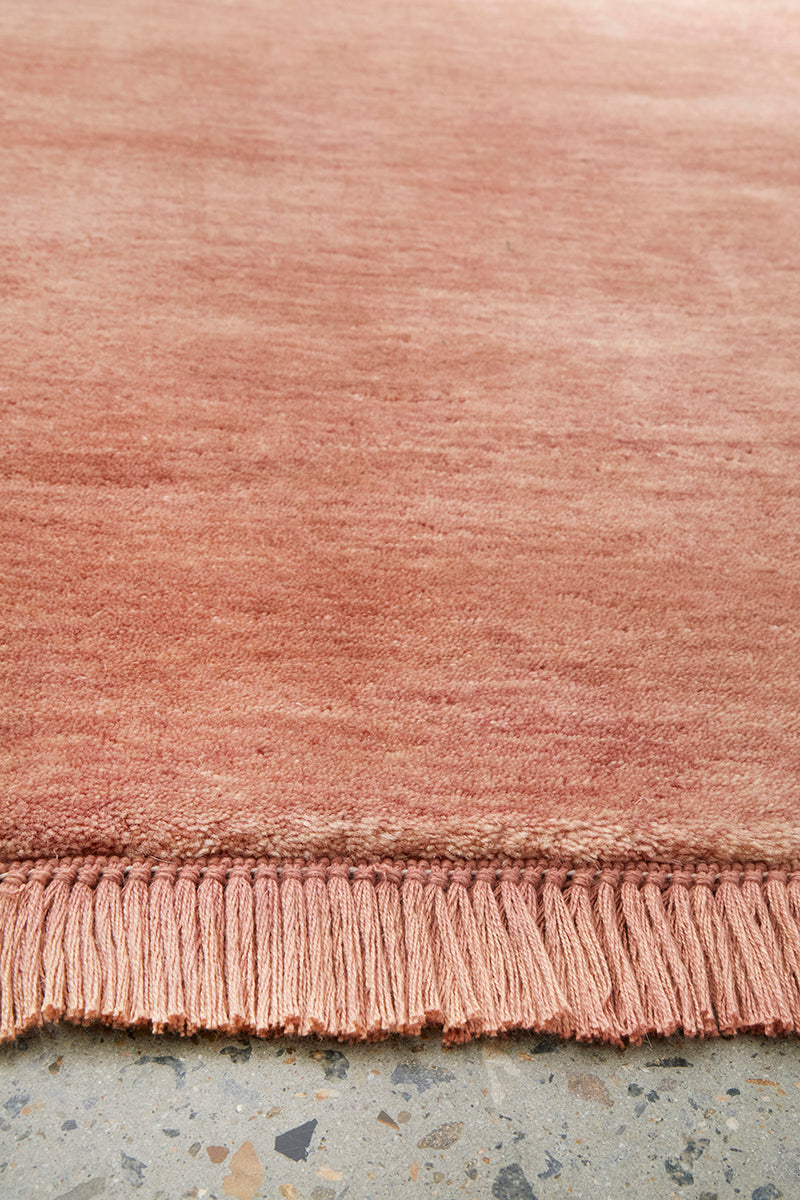 Earthbound Blush Pink Runner Rug