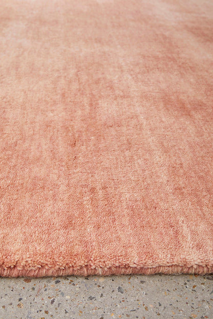 Earthbound Blush Pink Runner Rug