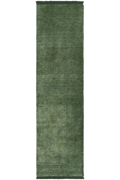 Earthbound Forest Green Runner Rug