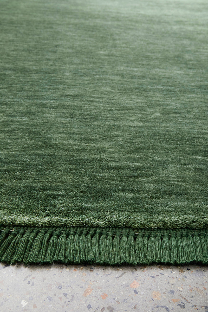 Earthbound Forest Green Rug