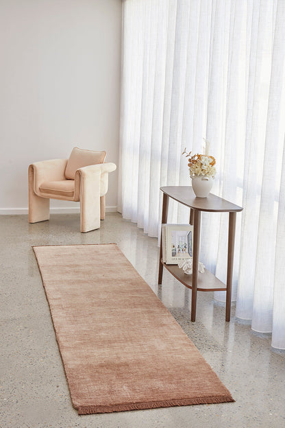 Earthbound Mocha Mousse Runner Rug