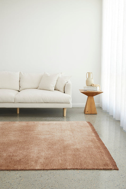 Conscious Loom Earthbound Mocha Mousse Rug