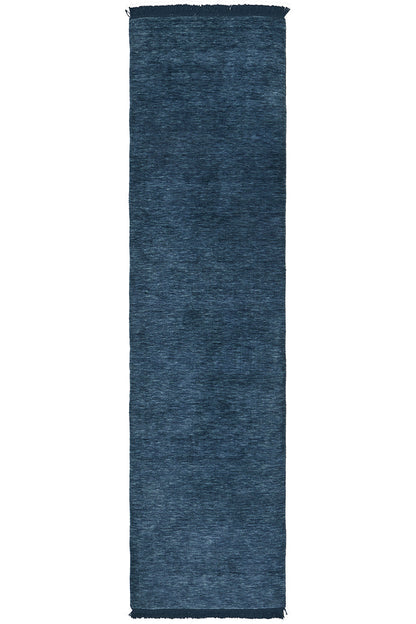 Earthbound Navy Runner Rug