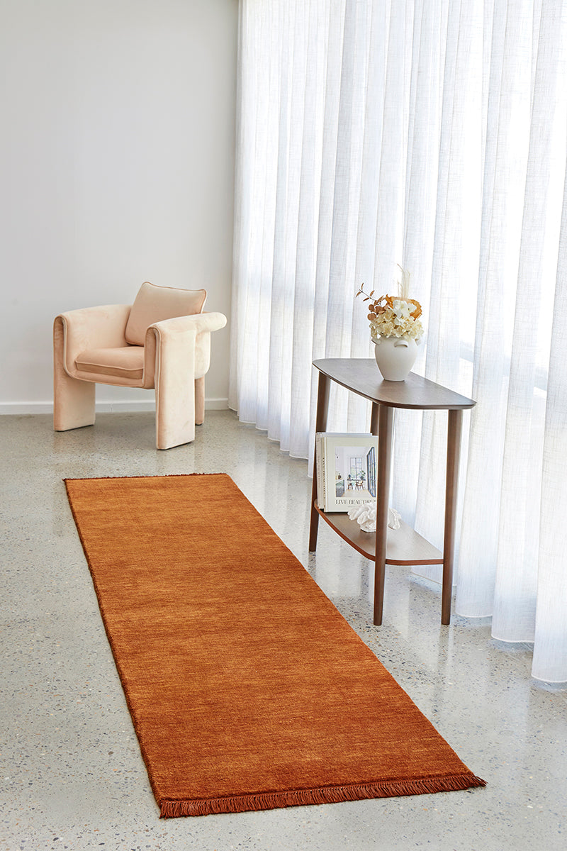 Earthbound Paprika Runner Rug