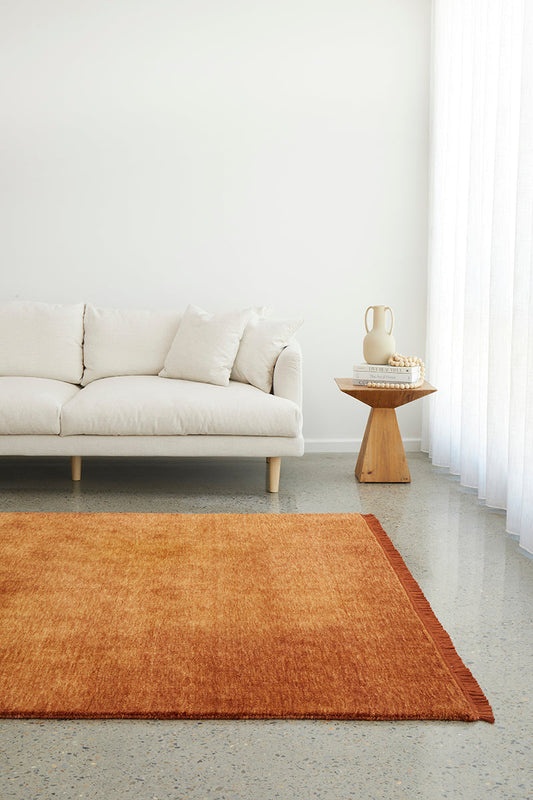 Conscious Loom Earthbound Paprika Rug
