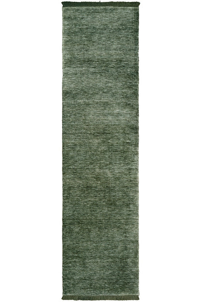 Earthbound Sage Green Runner Rug