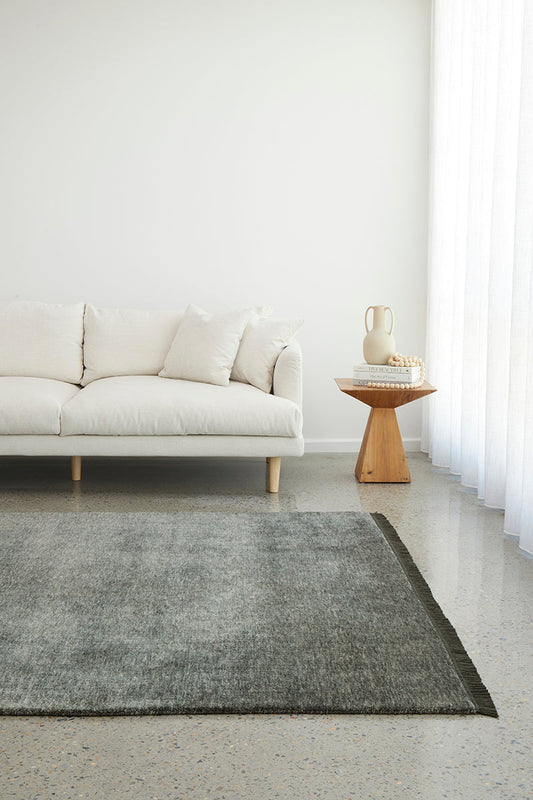 Conscious Loom Earthbound Seal Grey Rug