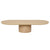 GlobeWest | Seb Pedestal Coffee Table | Oak