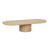 GlobeWest | Seb Pedestal Coffee Table | Oak