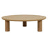 GlobeWest | Seb Round Coffee Table | Oak