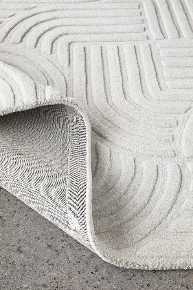 Darren Palmer Zen White Rug