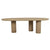 GlobeWest | Seb Curve Dining Table | Oak