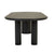 GlobeWest | Seb Oval Dining Table | Black Oak