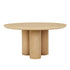 GlobeWest | Seb Round Dining Table | Oak