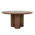 GlobeWest | Seb Round Dining Table | Walnut