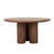 GlobeWest | Seb Round Dining Table | Walnut