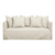 Havre Linen Slipcover Sofa - 2.5 Seater