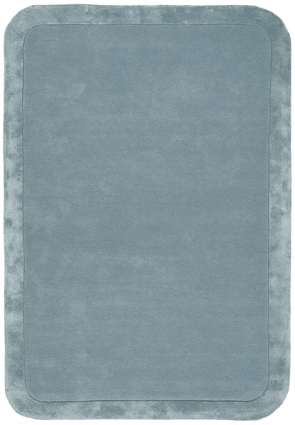 Jewel Curve Blue Rug