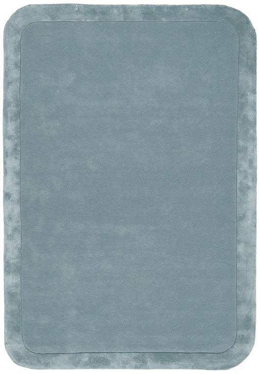 Jewel Curve Blue Rug