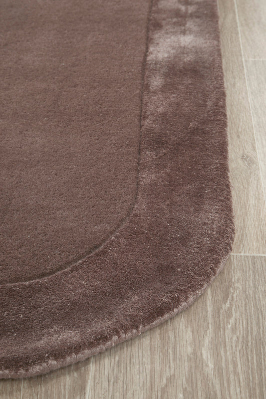 Jewel Curve Grape Rug