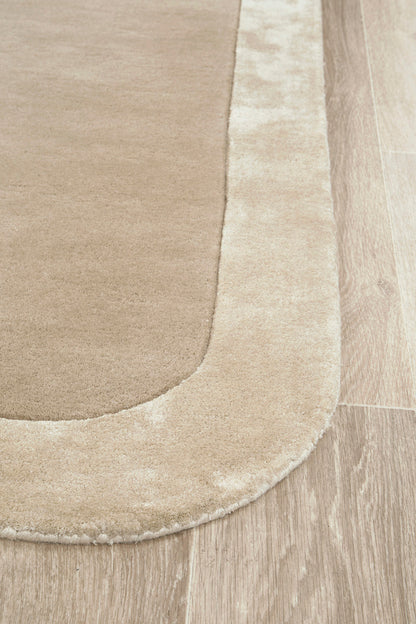 Jewel Curve Husk Rug