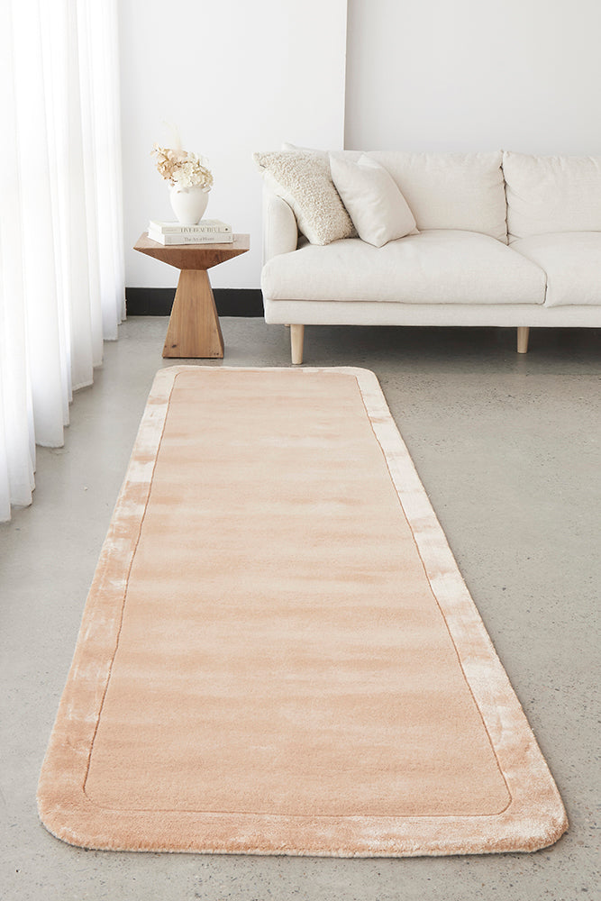 Jewel Curve Nude Runner Rug