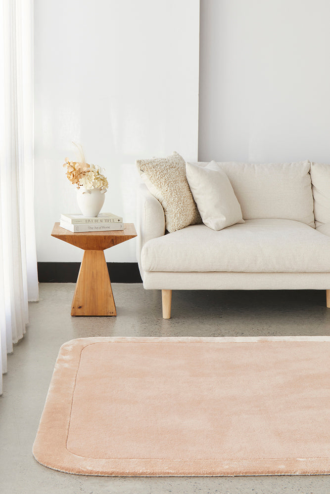Jewel Curve Nude Rug