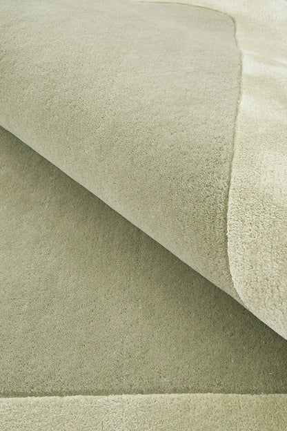 Jewel Curve Sage Runner Rug