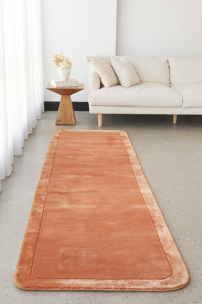 Jewel Curve Spice Runner Rug