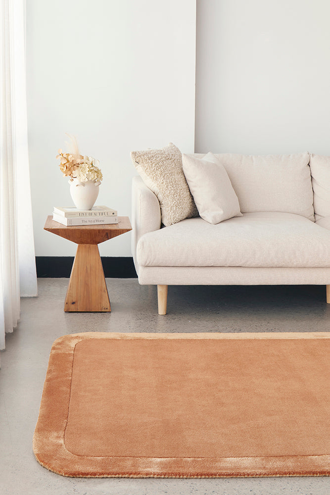 Jewel Curve Spice Rug