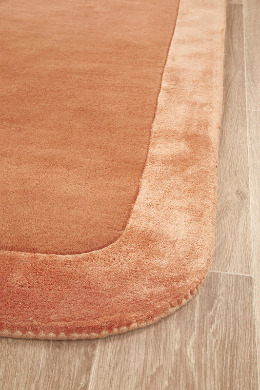 Jewel Curve Spice Rug