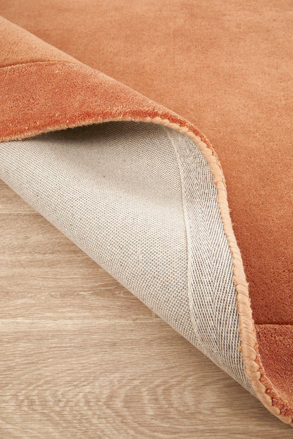 Jewel Curve Spice Rug
