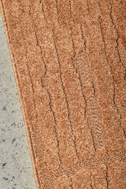 Haven Aliya Rust Runner Rug