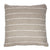 Striped Slub Cushion⎮Taupe⎮50cm