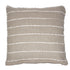 Striped Slub Cushion⎮Taupe⎮50cm