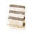 Wide Stripe Throw⎮Taupe