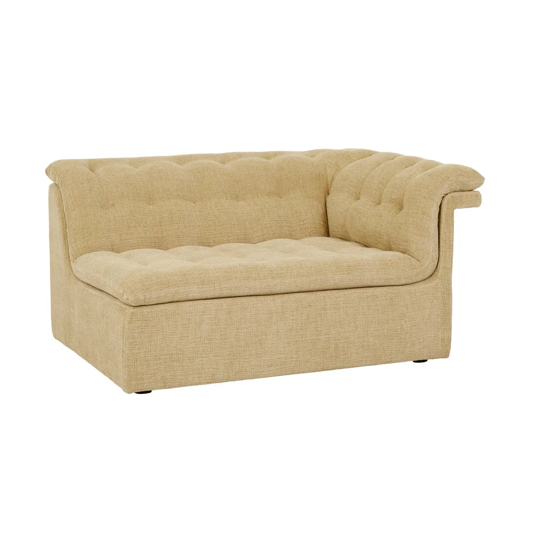 GlobeWest | Natadora Furrow Modular Sofa | Toffee Sherpa