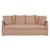 FLOORSTOCK BRISBANE ONLY | GlobeWest Vittoria Slipcover Sofa | 4 Seater | Soft Clay