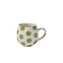 Stoneware Glass Mug⎮Toulouse⎮Green Spot