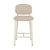 GlobeWest | Lori Metal Frame Barstool | Sandstone PU