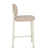 GlobeWest | Lori Metal Frame Barstool | Sandstone PU