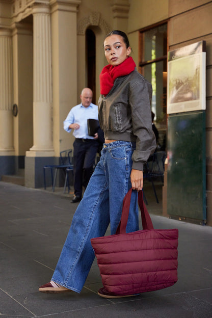 Take It Base Bag⎮Cloud⎮Burgundy