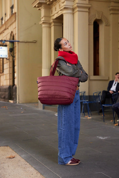 Take It Base Bag⎮Cloud⎮Burgundy