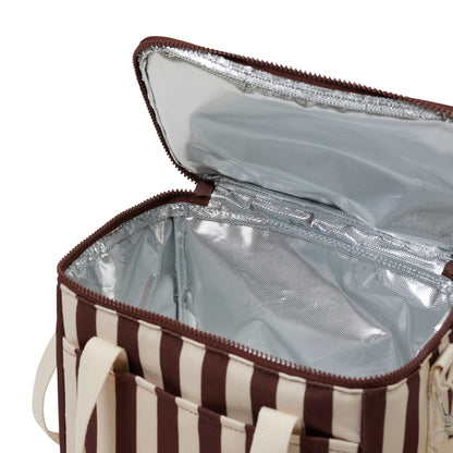 Lunch Base⎮Printed⎮Cocoa Stripe