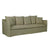 GlobeWest | Vittoria Slip Cover 4 Seater Sofa