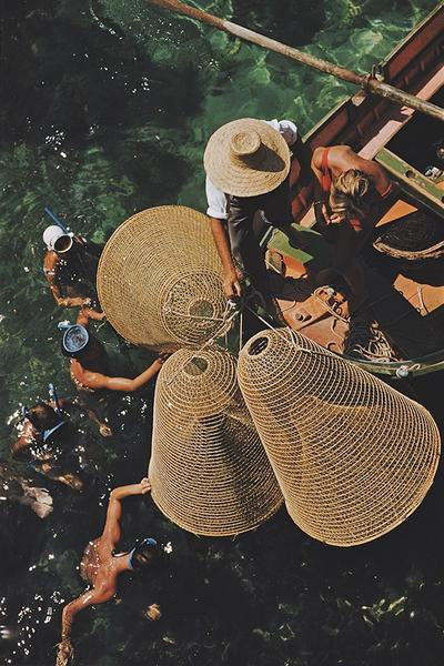 Slim Aarons | Snorkelling in the Shallow