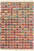 Hand-braided Blend Cotton Jute Rug - Multi