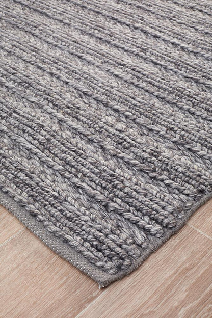 Harrow Steel Rug